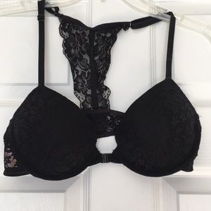 Candie’s Black Lace push-up Bra